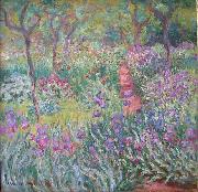 Claude Monet The Artist's Garden at Giverny oil painting reproduction